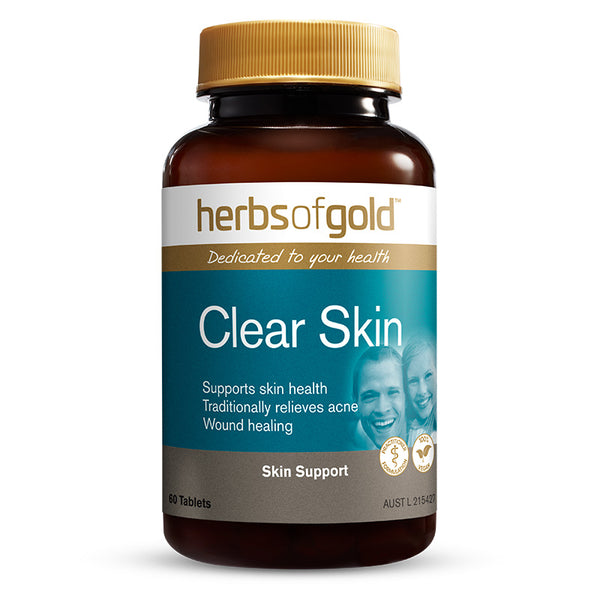Herbs Of Gold Clear Skin 60tabs