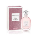 Coach Dreams perfume bottle and packaging on a white background