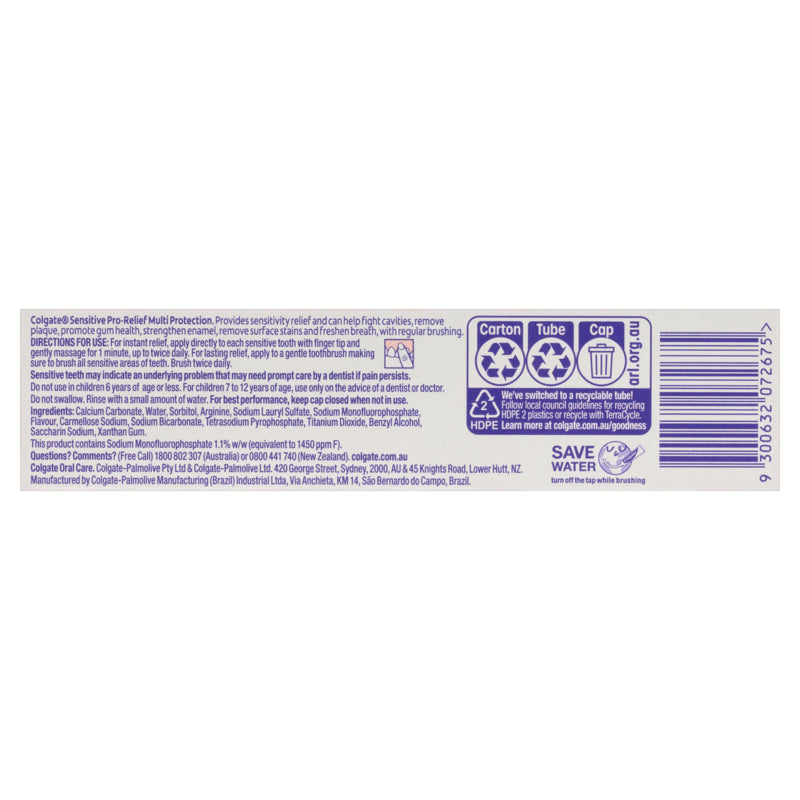 Colgate Sensitive Pro Relief Multi Protection Toothpaste 50g