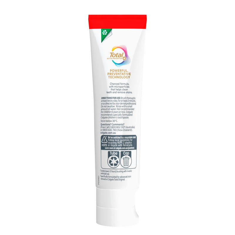 Colgate Total Charcoal Deep Clean Antibacterial Toothpaste 115g