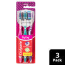 Colgate Zig Zag Manual Toothbrush Medium 3 Pack