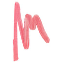 Pink lipstick swatch on a white background