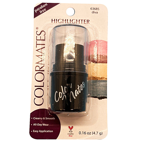 Colormates highlighter in packaging with scenic background