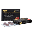 Comvita UMF 15+ Manuka Honey Lozenges packaging on a white background