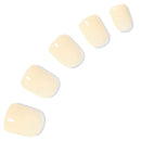 Dashing Diva Magic Press Peel and Stick Gel Nails - Butter Yellow Short
