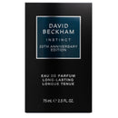 Black box of David Beckham Instinct 20th Anniversary Edition Eau de Parfum on a white background