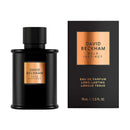 Black David Beckham Bold Instinct perfume bottle and packaging on a white background