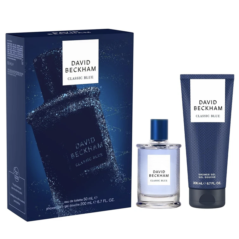 David Beckham Classic Blue 2 Piece Gift Set