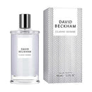 David Beckham Classic Homme perfume bottle and packaging on a white background