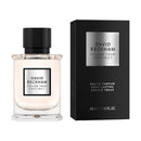 David Beckham Follow Your Instinct perfume bottle and packaging on a white background