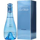 Davidoff Cool Water woman perfume bottle and packaging on a white background