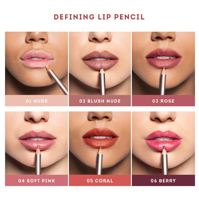 Nude By Nature Defining Lip Pencil 03 Rose