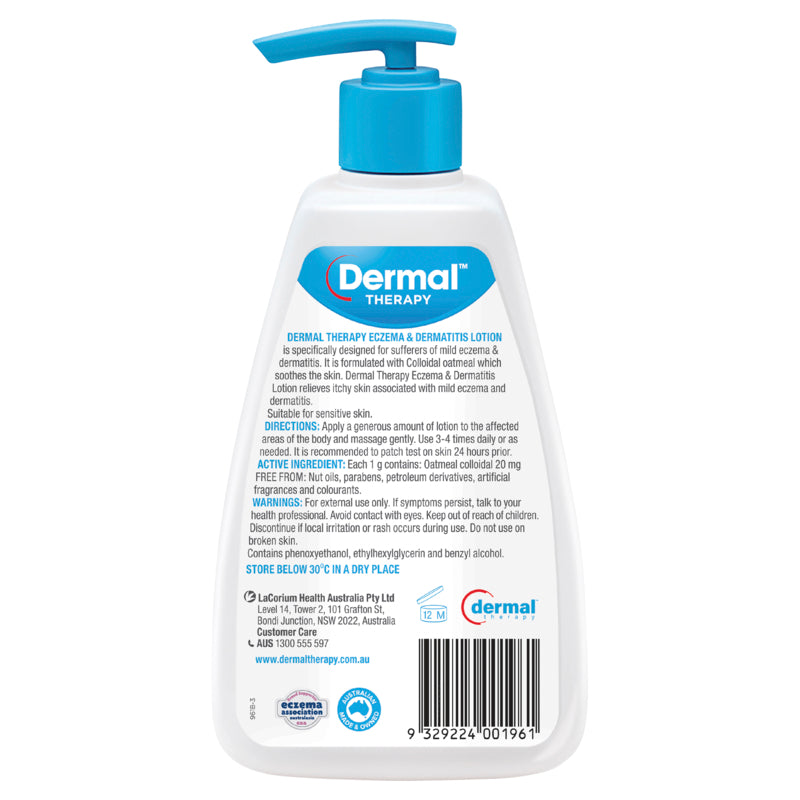 Dermal Therapy Eczema & Dermatits Lotion 250ml