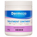 Dermeze Treatment Ointment jar on a white background