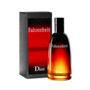 Dior Fahrenheit perfume bottle and packaging on a white background