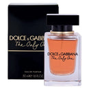 Dolce & Gabbana The Only One perfume bottle and packaging on a white background