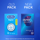 Durex Regular Condoms Original 30 Pack