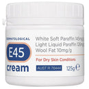 E45 Moisturising Cream for Dry Skin & Eczema 125g