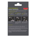 Elastoplast Performance Wrist Support packaging with application instructions.