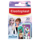 Elastoplast bandages packaging featuring Disney Frozen characters on a white background