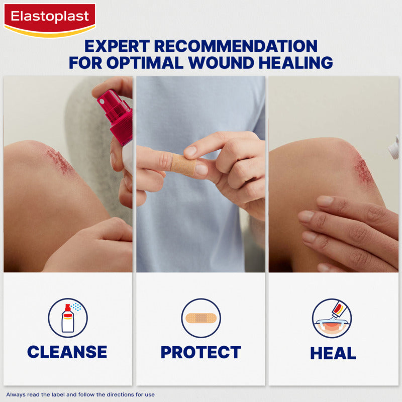 Elastoplast Finger Strip Flexible Fabric Wound Dressing Plaster 16 Pack