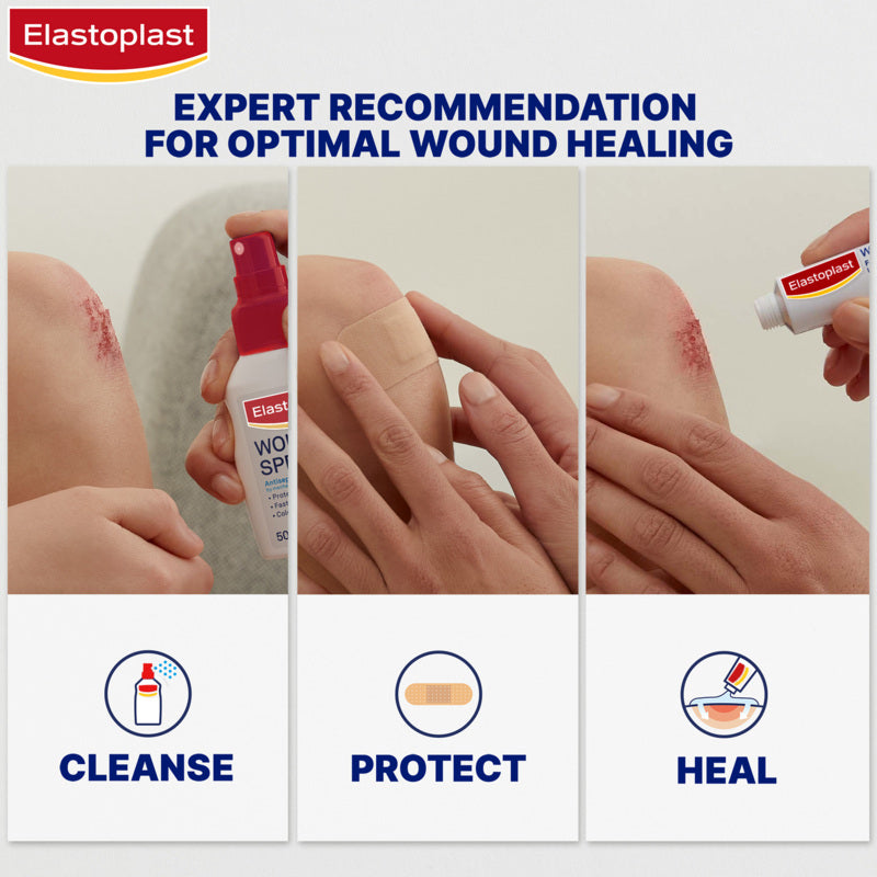 Elastoplast Flexible Fabric Wound Dressing Plaster XXL 5 Pack