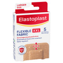 Elastoplast Flexible Fabric Wound Dressing Plaster XXL 5 Pack