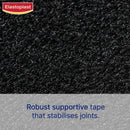 Black textured tape with Elastoplast logo and text about robust supportive tape stabilizing joints.