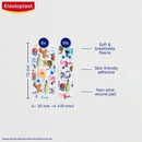 Elastoplast product with cartoon designs on a white background