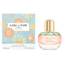 Elie Saab Girl of Now Lovely perfume bottle and packaging on a white background