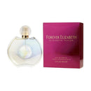 Perfume bottle and packaging of 'Forever Elizabeth' by Elizabeth Taylor on a white background