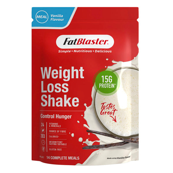 Fat Blaster Weight Loss Shake Vanilla 465g
