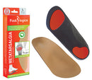 Footlogics Metatarsalgia insole, designed for relief from ball of foot pain, displayed with its packaging.