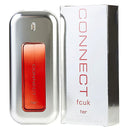 French Connection Connect Her Eau de Toilette bottle and packaging, 100ml size, with red and silver design elements.