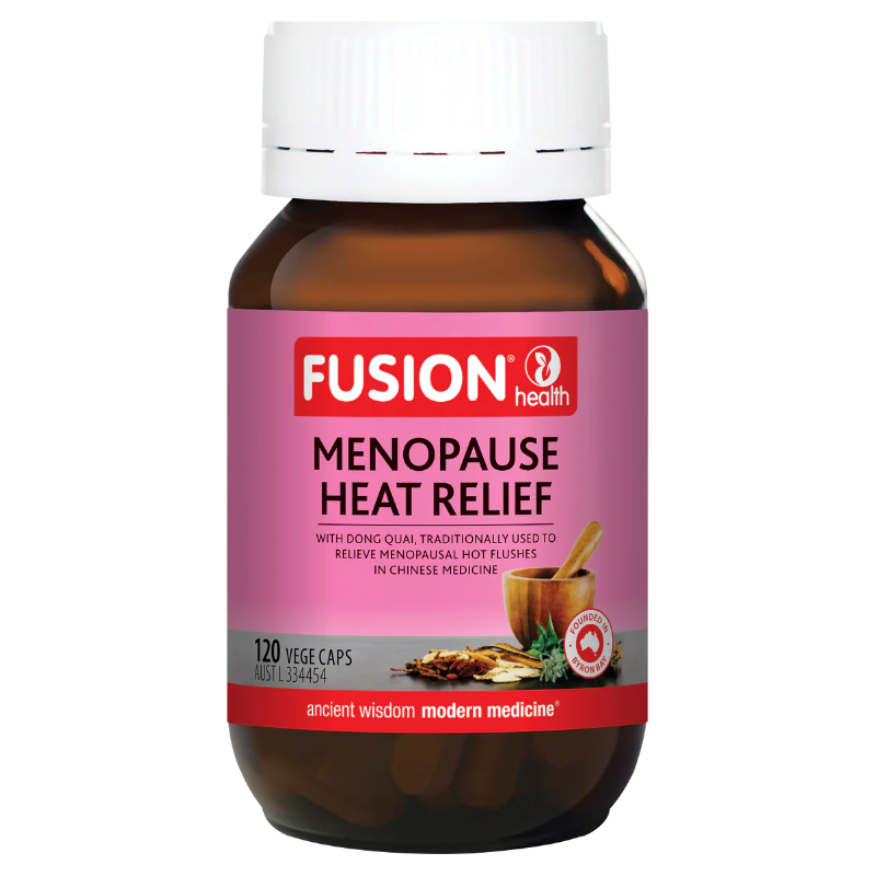 Fusion Menopause Heat Relief 120 Capsules
