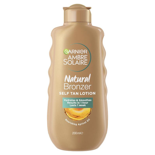 Garnier Ambre Solaire Natural Bronzer Self Tan Lotion 200ml