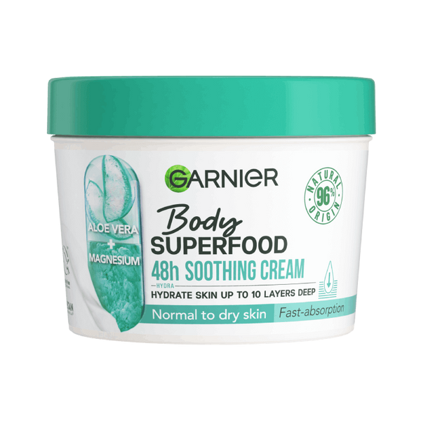 Garnier Body Superfood Aloe Vera & Magnesium Body Cream 380ml