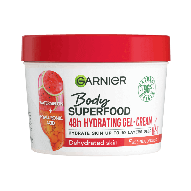 Garnier Body Superfood Watermelon & Hyaluronic Acid Body Cream 380ml