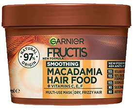 Garnier Fructis Hair Food Macadamia Mask 390ml