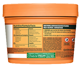 Garnier Fructis Hair Food Papaya Mask 390ml