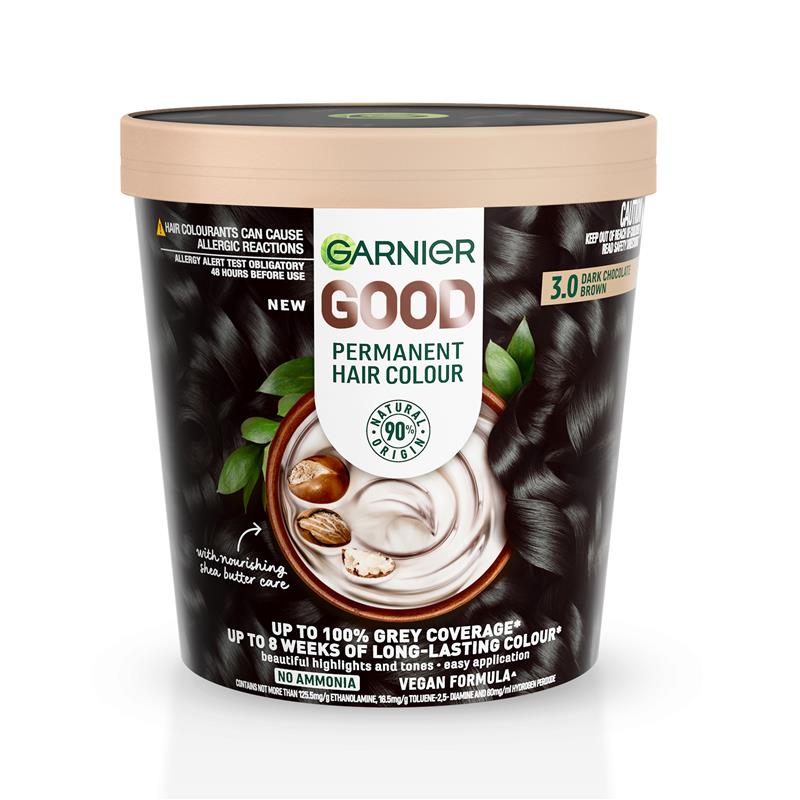 Garnier Good Permanent Haircolour 3.0 Dark Chocolate Brown