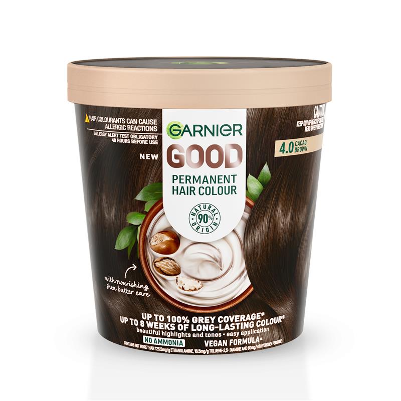 Garnier Good Permanent Haircolour 4.0 Cacao Brown