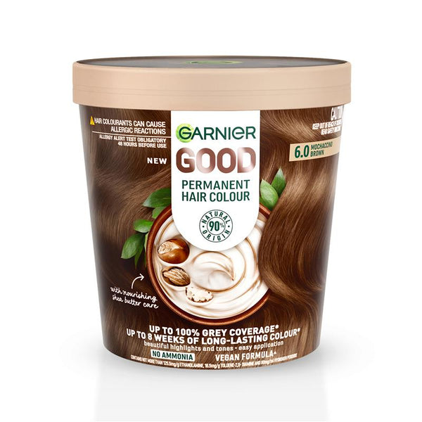 Garnier Good Permanent Haircolour 6.0 Mochaccino Brown