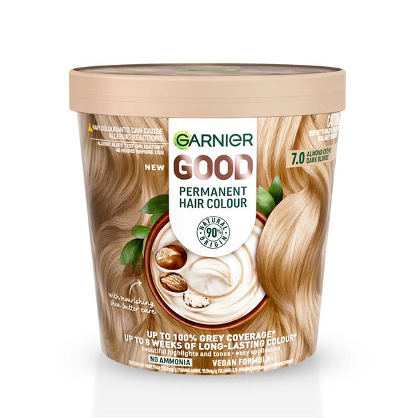 Garnier Good Permanent Haircolour 7.0 Almond Creme Dark Blonde