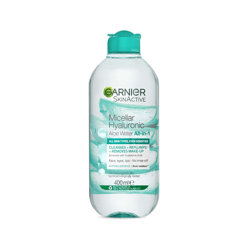 Garnier Hyaluronic Aloe Hydrating Micellar Cleansing Water 400ml