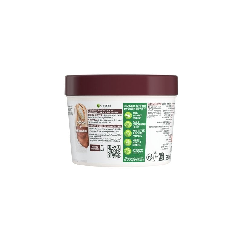 Garnier Body Superfood Cocoa & Ceramide Body Cream 380ml