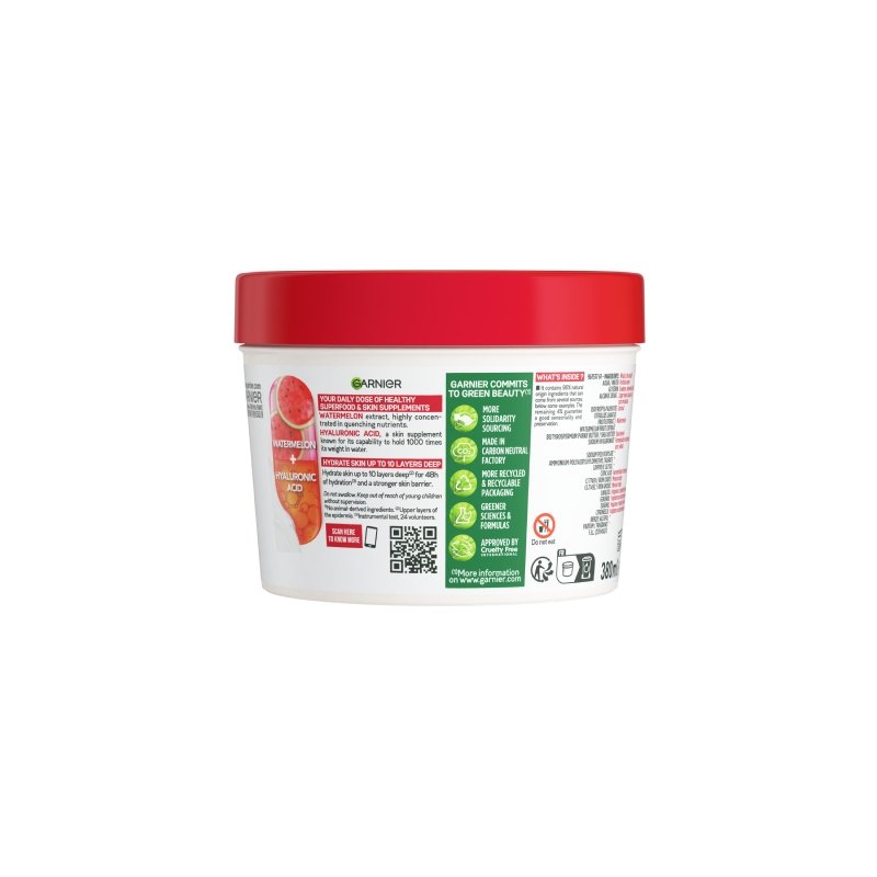 Garnier Body Superfood Watermelon & Hyaluronic Acid Body Cream 380ml