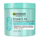 Garnier Erase It All Makeup Cleansing Balm with Hyaluronic Acid on a white background