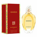 Givenchy Amarige perfume bottle and packaging on a white background
