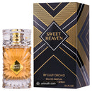 Sweet Heaven perfume bottle and packaging on a white background